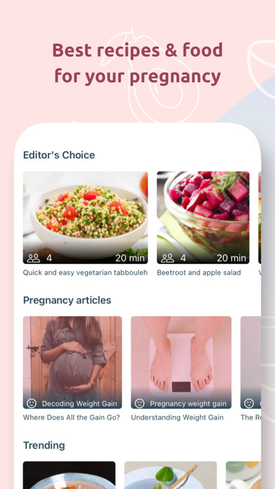 Pregnancy Diet: Recipes & Food Screenshot