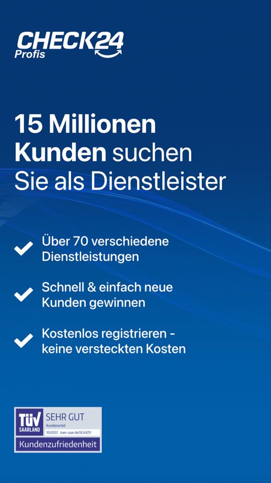 #1. CHECK24 für Profis (iOS) Podle: CHECK24