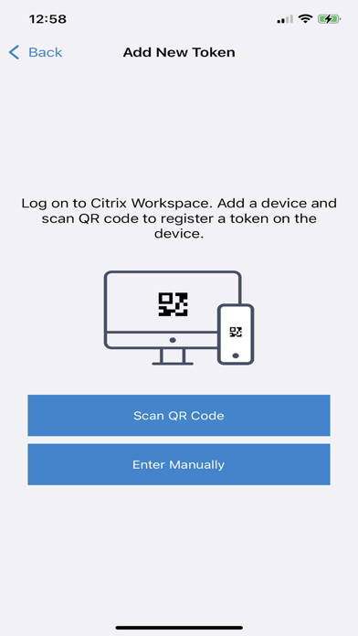 Citrix Secure Access client Screenshot