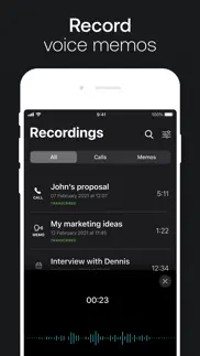 tapeacall: call recorder iphone screenshot 3