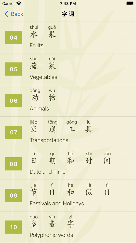 #4. Learn Daily Chinese (iOS) 由: Guoli Jian