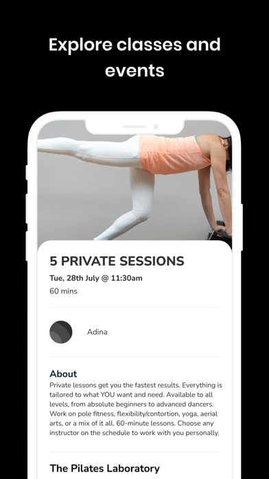 The Pilates Laboratory Screenshot