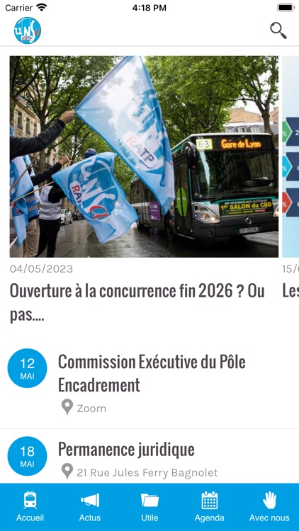 UNSA Groupe RATP - Encadrement