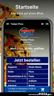 How to cancel & delete todays pizza rodgau 4