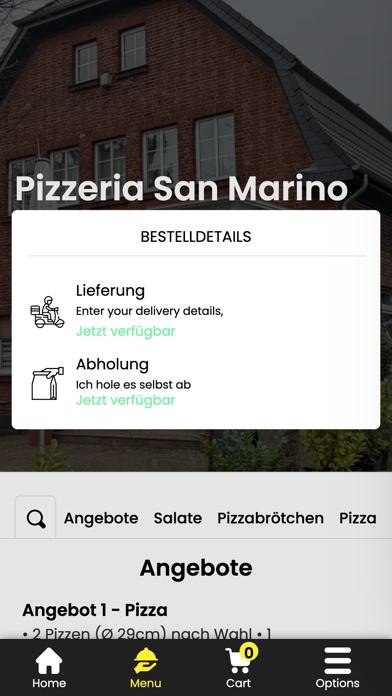 Pizzeria San Marino Screenshot