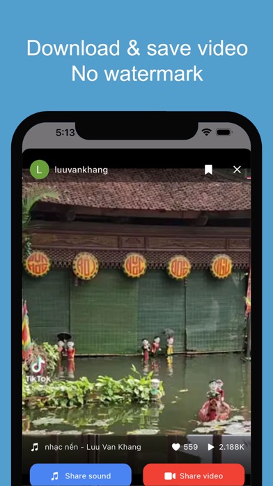 TikSavePro - Download video TT Screenshot