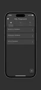 SQL Playground(Pro) screenshot #1 for iPhone