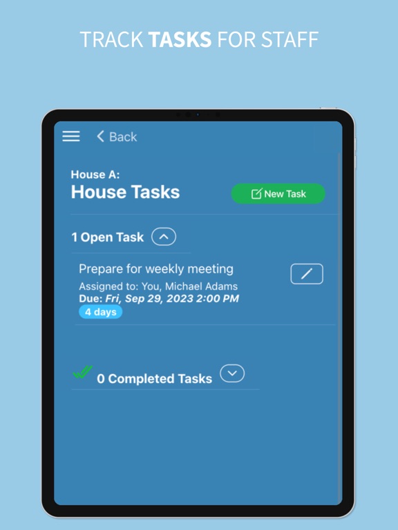 Oathtrack iPad screenshot 5 - Business app