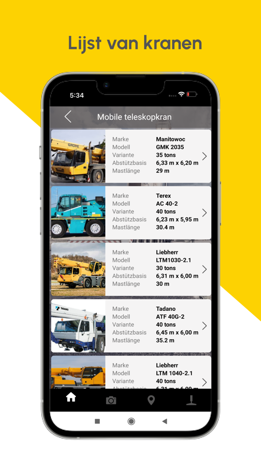 #5. Kraantabel App (iOS) 由: Joost Leeuw
