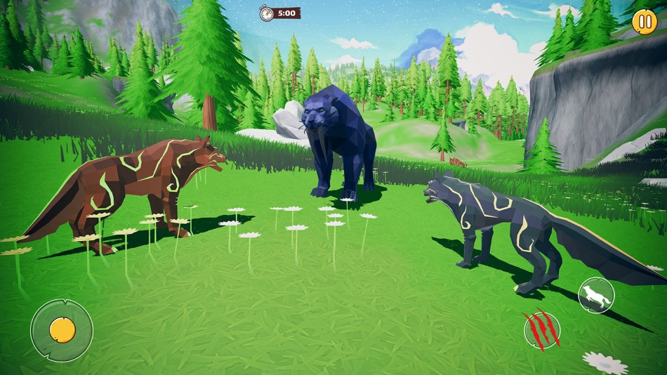 #2. Wolf Games Simulator (iOS) 由: Daniyal Javaid