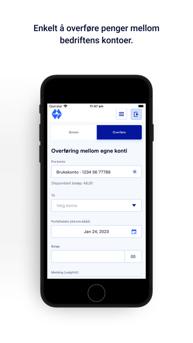 Sparebanken Møre Bedrift Screenshot