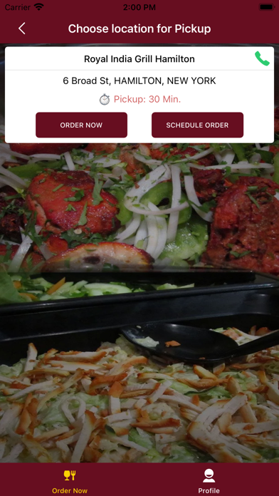 Royal India Grill Hamilton Screenshot