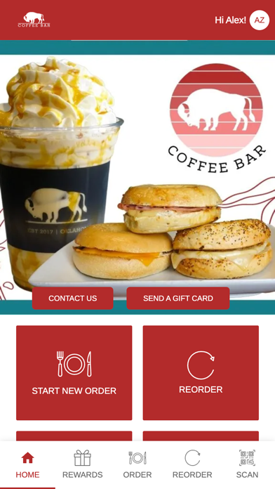 White Buffalo Coffee Bar Screenshot