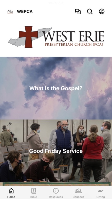 West Erie Presbyterian Church Screenshot