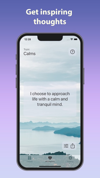 ZenThoughts - Affirmations Screenshot