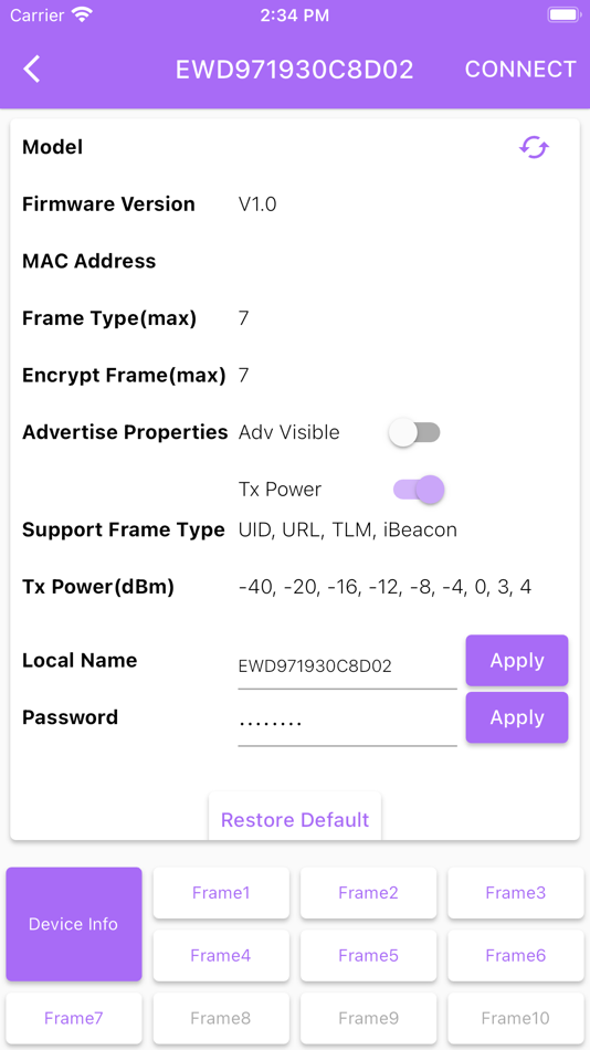 #3. Beacons Tool (iOS) By: Shenzhen Yanwei Communications Technology Co., Ltd.