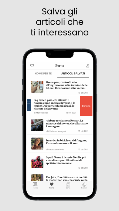 Il Messaggero Mobile Screenshot