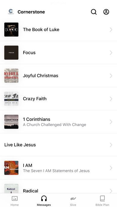 Cornerstone Church Kansas City Screenshot