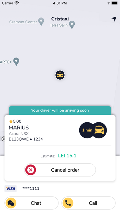 Cris Taxi Bucuresti Screenshot