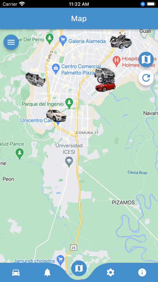 #2. GPS Car System (iOS) 由: Tamilarasan Kannan