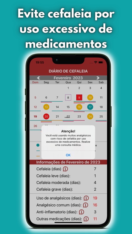 Enxaqueca - Diário de Cefaleia screenshot-5