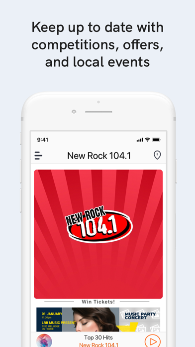 New Rock 104.1 Screenshot