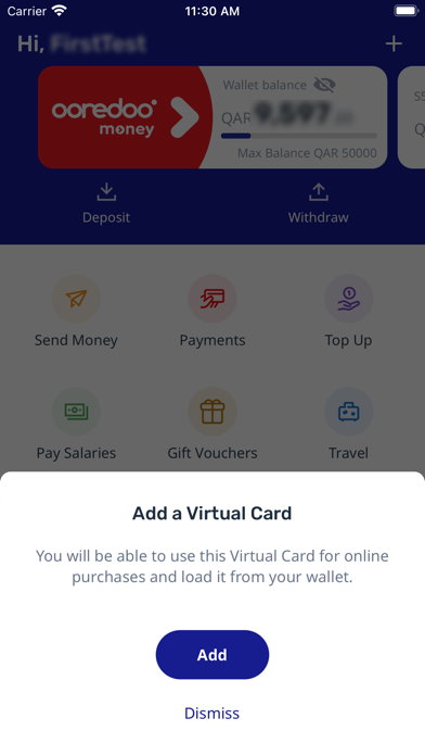 Ooredoo Money Screenshot