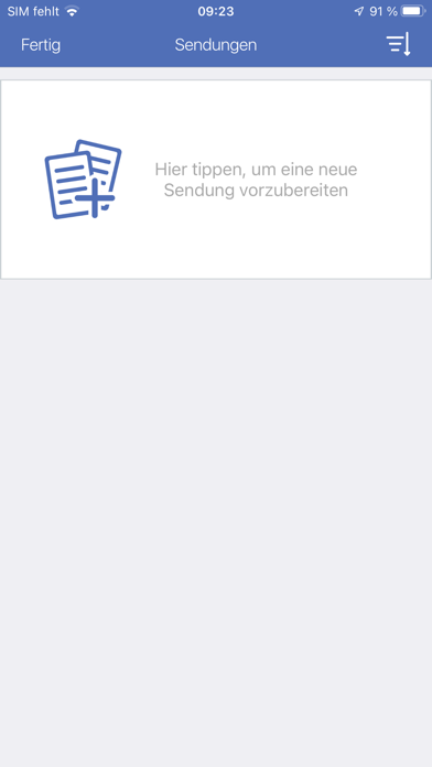 uniVersa RechnungsApp Screenshot