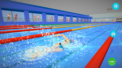 Swimming Pool Water Flip Race Screenshot