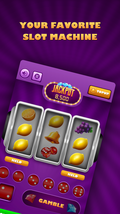 TripleDice - Pub Fruit Machine Screenshot