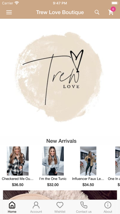 Trew Love Boutique Screenshot