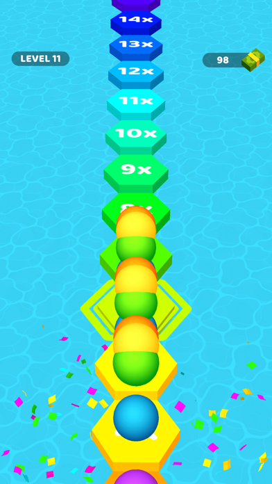 Hexaball Runner Screenshot