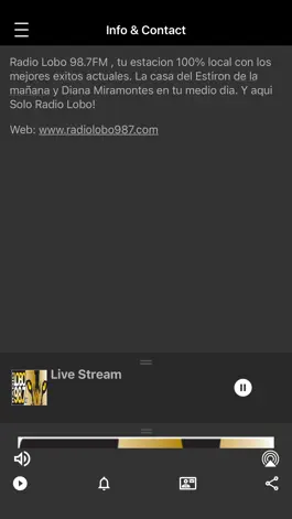 Game screenshot KLOQ Radio Lobo 98.7 FM hack