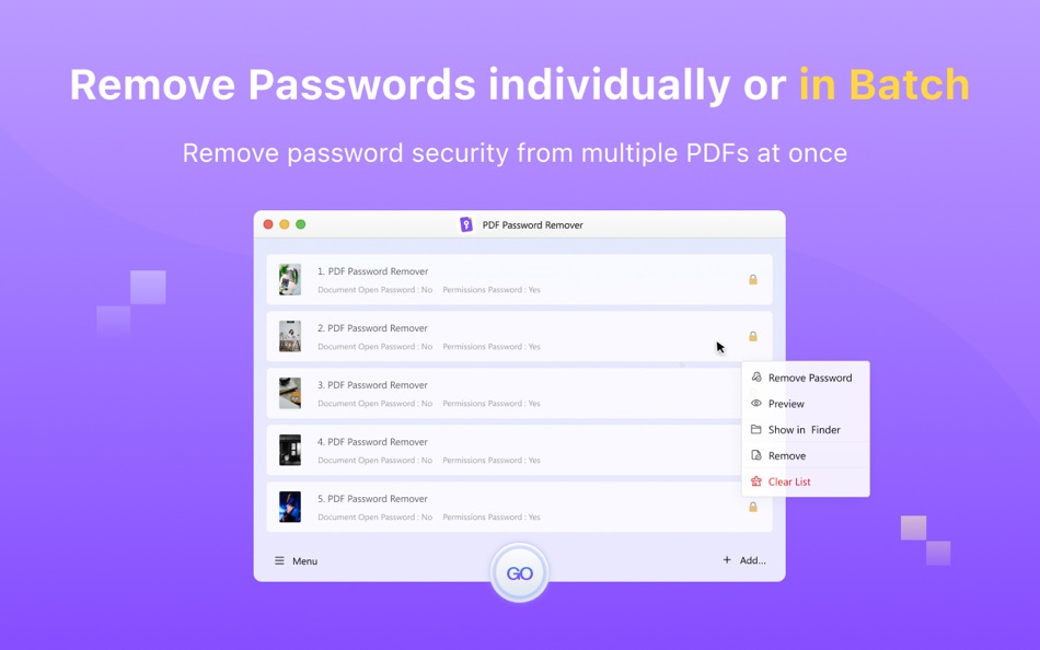 #4. aJoysoft PDF Password Remover (macOS) By: Superace Software Technology Co., Ltd.