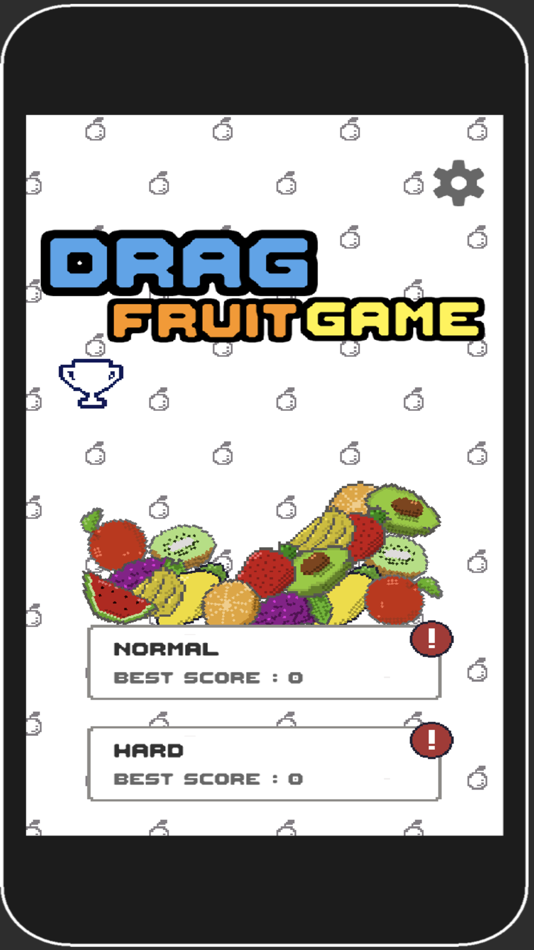#1. Drag Fruit Game (iOS) 由: junhong baek