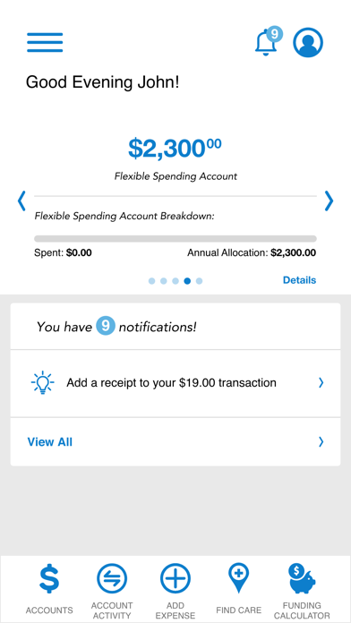 Healthy Dollars, Inc. Screenshot
