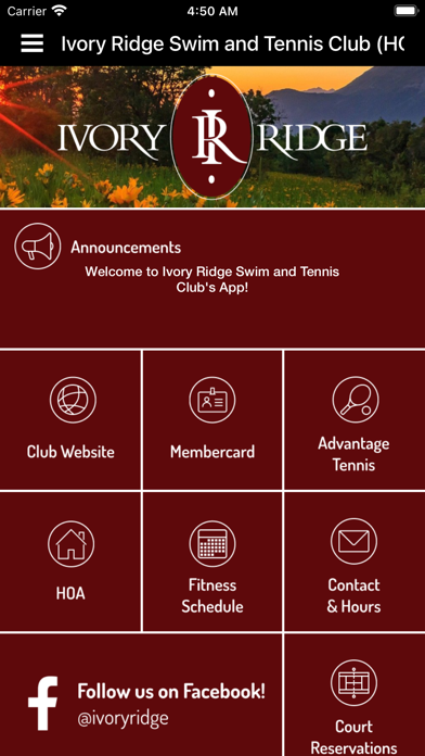 Ivory Ridge Swim & Tennis Club Screenshot