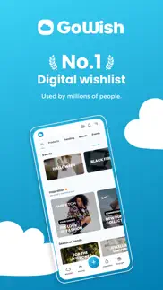 gowish - your digital wishlist iphone screenshot 1