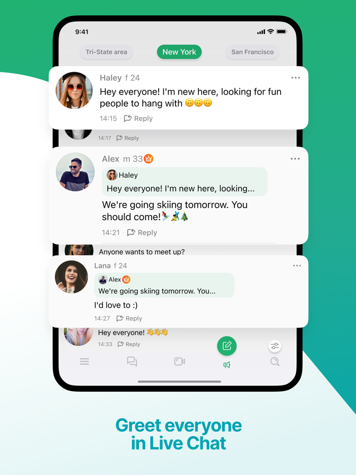 Frim meet new people