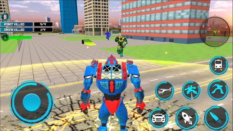 Train Robot Car Transform 2025