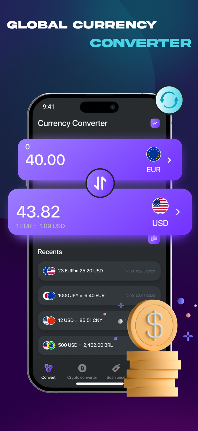 Real-time Currency Converter