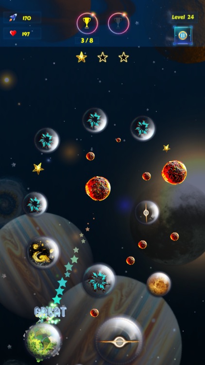 Planet Hop - a space puzzle