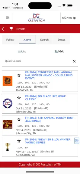 Game screenshot DC Fastpitch Tennessee hack