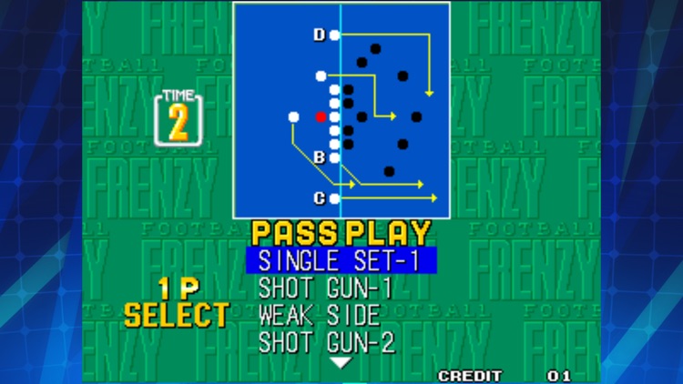 FOOTBALL FRENZY ACA NEOGEO