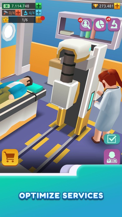 Hospital Empire Tycoon - Idle Screenshot