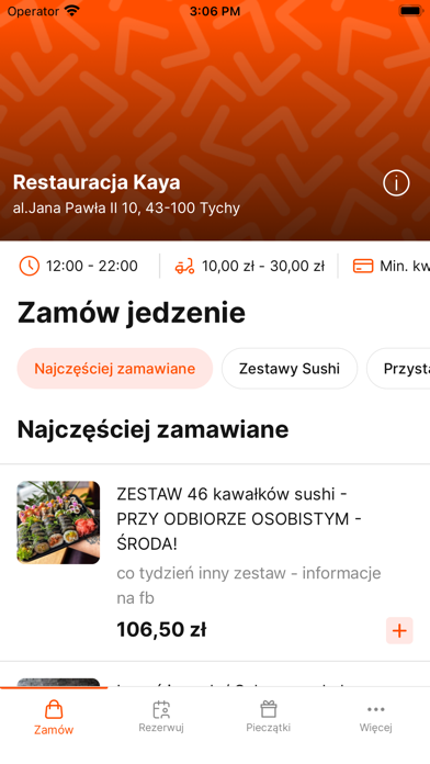 Restauracja Kaya Screenshot