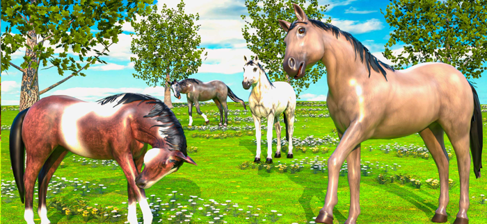 Wild Horse Simulator Rival 3D