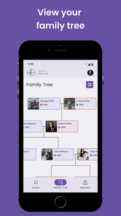 FamConnections Screenshot