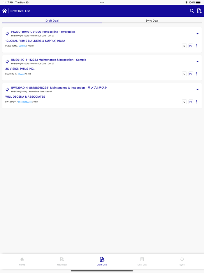Komatsu Aftersales Support App