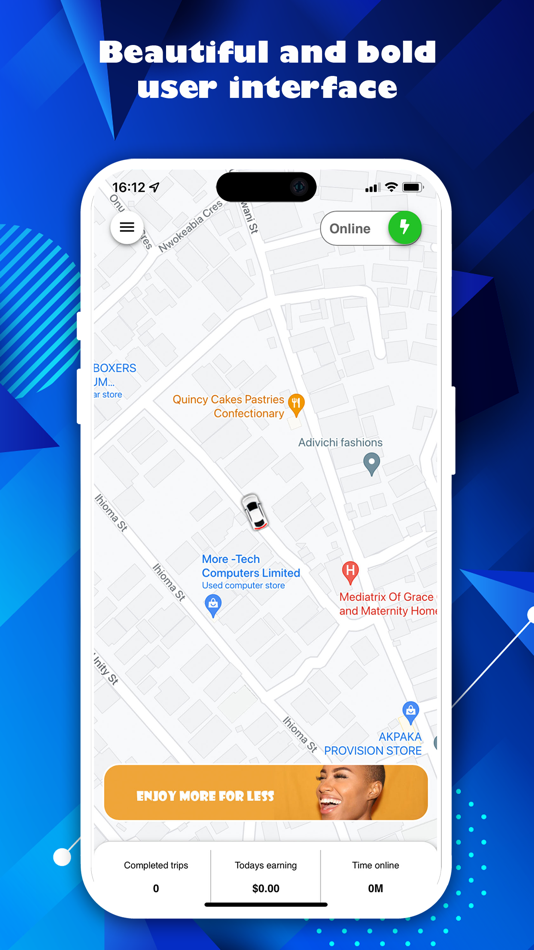 #2. DropTaxiDriver (iOS) 由: Michael Onugha